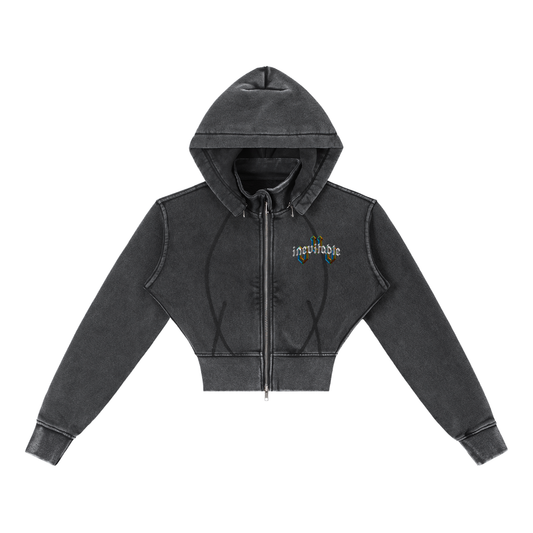 Inevitable™ Women’s Cropped Fleece Hoodie
